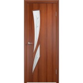 Межкомнатная дверь из ламинированного МДФ  ПО С2 фьюзинг